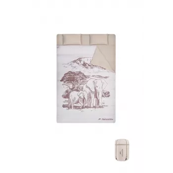 NATUREHIKE Sacco a pelo doppio M250 NH21MSD06 grigio