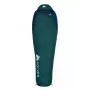 Volven Polaris Evo Sacco a pelo, verde, cerniera destra