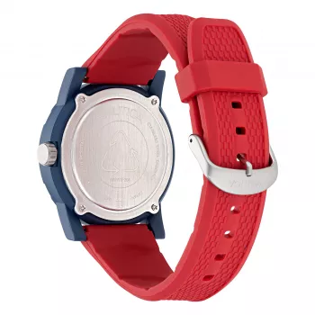 Nautica Atlantic orologio da uomo al quarzo analogico NAPATF204 quadrante blu cinturino in silicone blu 42,5mm