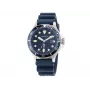 Nautica Coral Bay Orologio Subacqueo Uomo NAPCBS304 43mm Cinturino in Silicone Blu