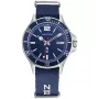 Nautica uomo NAPABS904 orologio al quarzo analogico 43mm cinturino in silicone blu