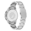 NAUTICA Orologio uomo NAPPBF201 al quarzo analogico con quadrante blu e cinturino in silicone blu, 42 mm