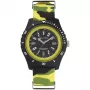 NAUTICA Orologio uomo NAPSRF007 ispirato ai subacquei al quarzo, quadrante blu, cinturino in silicone blu, 46 mm