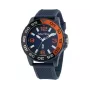 Nautica Orologio cronografo al quarzo uomo NAPFWS302 45mm quadrante blu cinturino in silicone