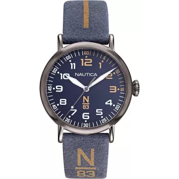 NAUTICA Orologio uomo NAPWLF919 40mm quadrante blu cinturino in silicone