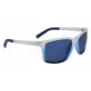 NAUTICA N3644SP-471 occhiali da sole uomo polarizzati rettangolari nero opaco/grigio 62mm