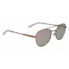 Nautica N4641SP-785 Occhiali da sole da uomo rettangolari polarizzati, tartaruga marrone, 53 mm