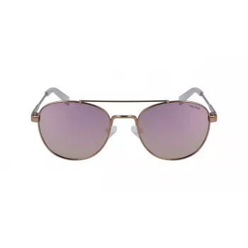 Nautica N4641SP-785 Occhiali da sole da uomo rettangolari polarizzati, tartaruga marrone, 53 mm