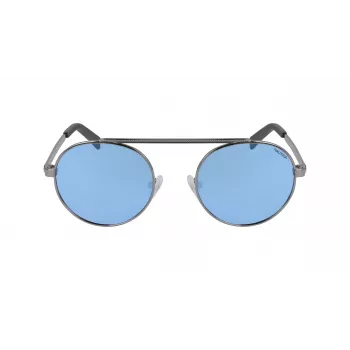 Nautica N4643SP-035 Occhiali da sole da uomo polarizzati - Montatura nera Lenti grigie 51mm