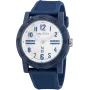 Nautica NAPATS301 orologio da uomo analogico al quarzo 42,5mm quadrante blu cinturino in silicone