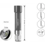 Navilock antenna GNSS connettore N 18 dB attiva per esterni grigia 10 cm (60738)