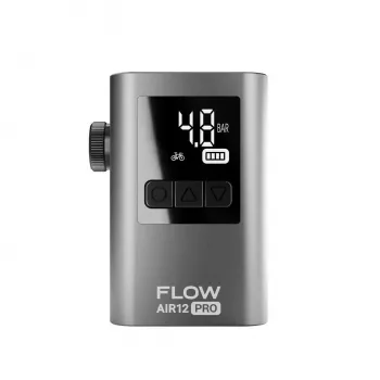 Navitel Flow Air12 Pro Compressore ad aria compatto 150 PSI gonfiatore digitale per pneumatici con luce LED e custodia