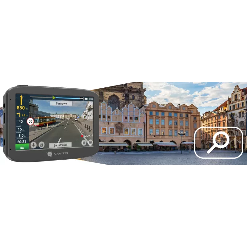 Navitel RE 5 DUAL dash camera dual-channel Full HD 1080p 2,35 pollici IPS