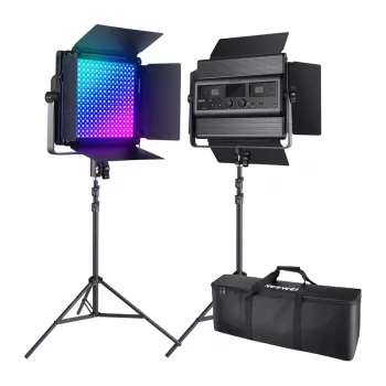 Pannello LED video NEEWER 2-Pack 1200RGB 60W V4