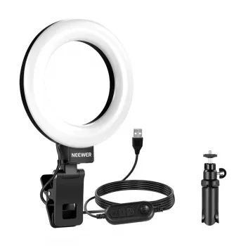 Neewer BR60 5 Ring light a clip / Supporto da scrivania