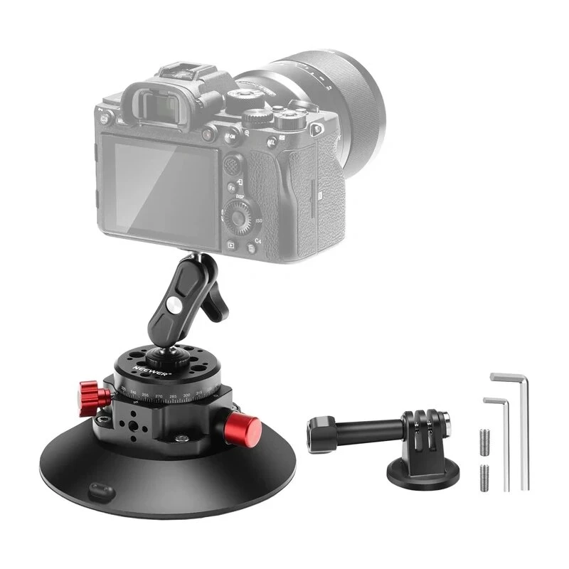 NEEWER CA0132 supporto a 6 ventose, confezione da 2