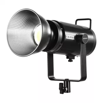 Neewer CB200C luce video LED RGB 200W, 2500K-10000K, CRI/TLCI ≥97, attacco Bowens, controllo App e DMX