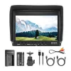 Monitor da campo NEEWER F100 + caricabatterie USB + kit batteria