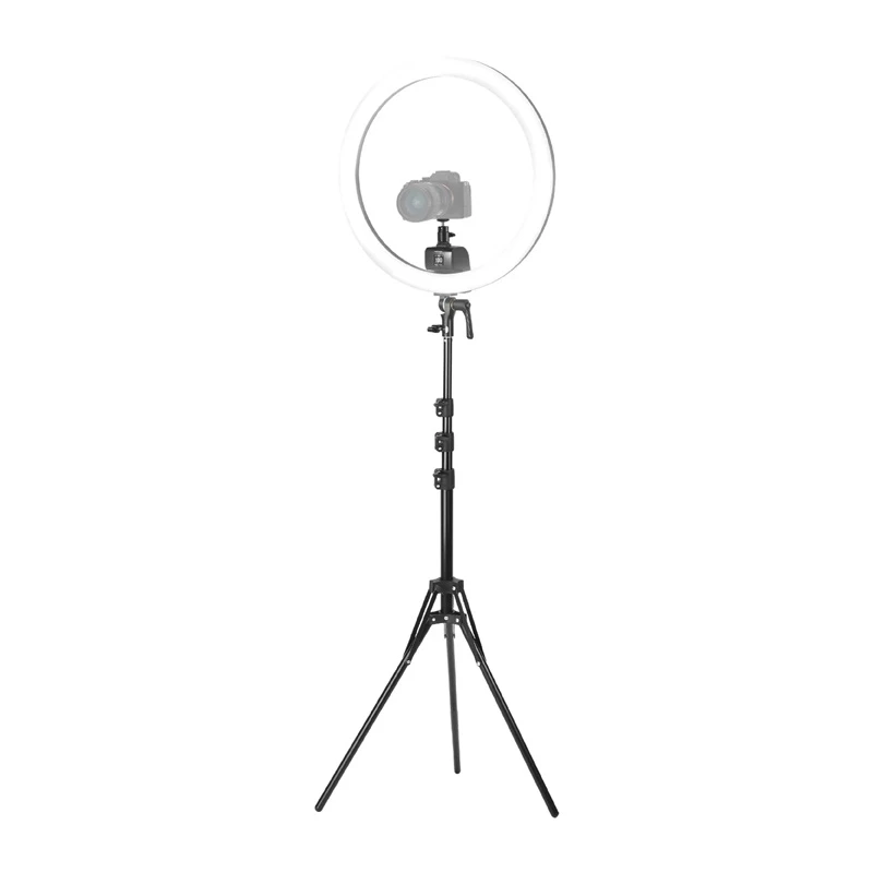 NEEWER SRP18C Kit Selfie 17 cm con Luce LED Rotonda per Smartphone