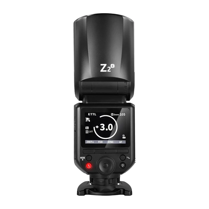 Neewer Z2-C flash speedlite TTL con testa rotonda per Canon