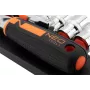 NEO Tools 10-030 Set di bussole e chiavi da 219 pezzi con attacchi da 1/4 inch, 3/8 inch, 1/2 inch, cricchetti, inserti e accessori in valigetta di plastica