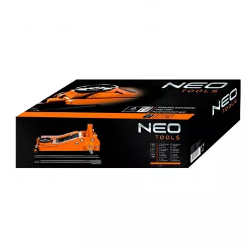 NEO TOOLS 11-731 Cric idraulico a basso profilo 2,5 tonnellate