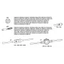 NEO TOOLS set da 110 pezzi di maschi e filiere metriche con utensili per filettatura HSS, chiavi regolabili e valigetta in metallo