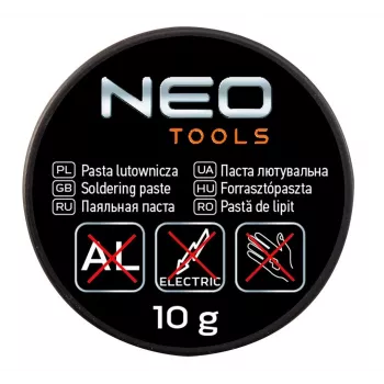 NEO Tools 19-152 Saldatore elettrico 60 W 230 V con resistenza in ceramica e punta conica