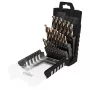 NEO TOOLS set da 25 punte per metallo HSS-CNC, angolo punta 124°, Pro-Tec, 1,0–13,0 mm