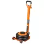 NEO TOOLS Cric idraulico ad aria compressa 3T, altezza 145-420mm