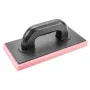 NEO Tools 50-254 Spatola dentata per piastrelle e frattazzo per fughe con impugnatura ergonomica, 280 x 130 mm base in gomma, nero/arancione