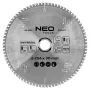 NEO TOOLS 55-548 Lama circolare con punte in metallo duro, 254 mm x 30 mm, 80 denti, universale