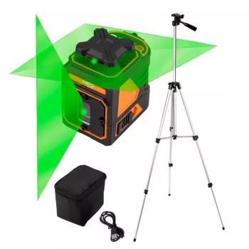 NEO TOOLS 75-160 livella laser a 5 linee rossa 30m con treppiede 1,5m e valigetta