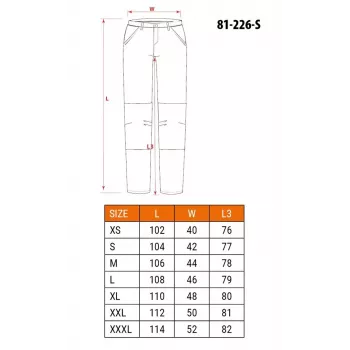 NEO Tools 81-226-S pantaloni protettivi taglia S
