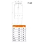 NEO Tools 81-228-M Pantaloni da lavoro con rinforzo sulle ginocchia CORDURA®, 10 tasche, grigio/nero, taglia M