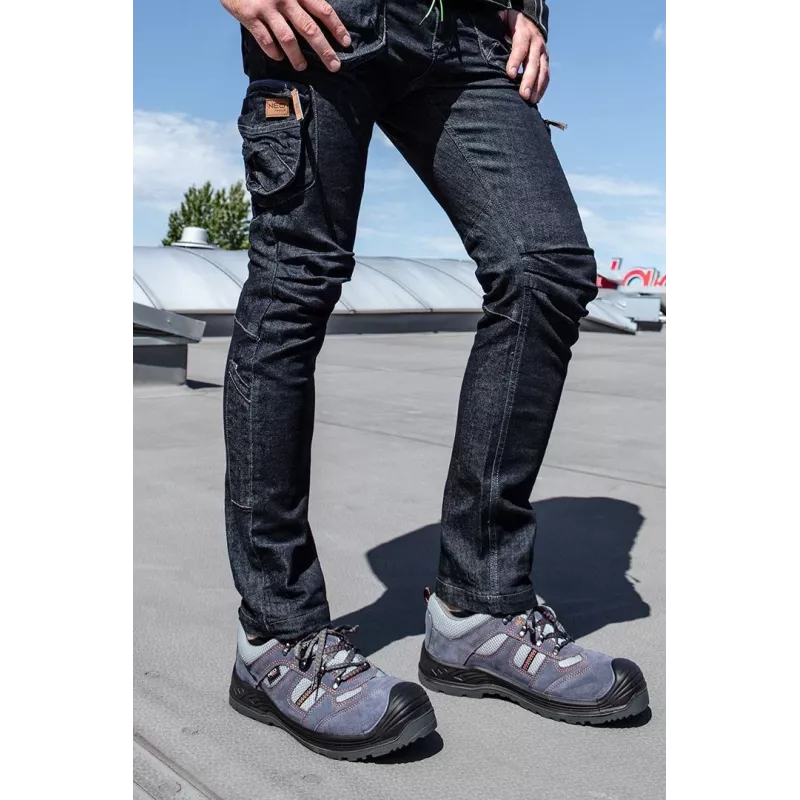 NEO TOOLS 81-229-XS pantaloni protettivi, grigio/nero, XS
