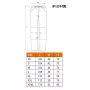 NEO TOOLS 81-231-XXL Pantaloni Protettivi Grigio/Nero