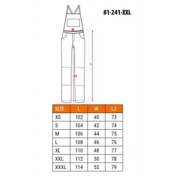 NEO TOOLS 81-241-XXL abbigliamento da lavoro