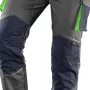 Pantaloni da lavoro professionali NEO Tools 81-247-XL con tasche per ginocchiere, grigio/nero, taglia XL