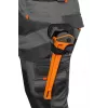 NEO Tools 81-325-L pantaloni protettivi taglia L grigio/nero con dettagli arancioni