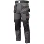 NEO TOOLS 81-325-S pantaloni protettivi, taglia S, grigio con dettagli arancioni, 65% poliestere 35% cotone, 245 g/m², 9 tasche, tasche per ginocchiere, EN ISO 13688:2013