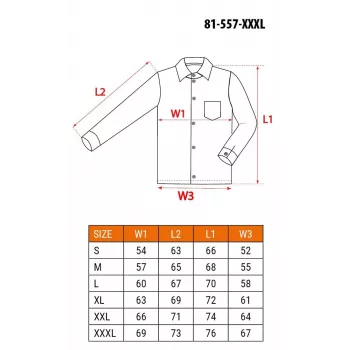 NEO Tools 81-557-XXXL Giacca da lavoro grigio/nero