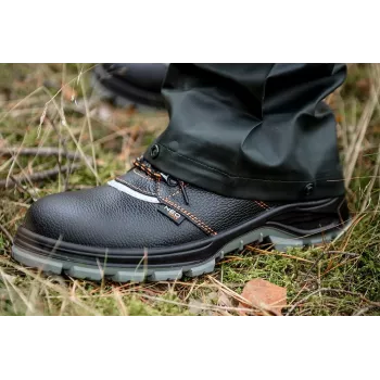 Scarpe antinfortunistiche NEO Tools 82-012 S1P SRC, taglia 47, nero/grigio in camoscio