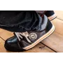 NEO Tools 82-113 S1P SRC Scarpe antinfortunistiche con puntale in acciaio, pelle scamosciata, nero/grigio, taglia 42