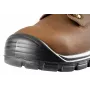 NEO Tools 82-170-44 S1P SRC scarpe antinfortunistiche con puntale in acciaio, pelle scamosciata, suola in PU, taglia 44, nero/grigio