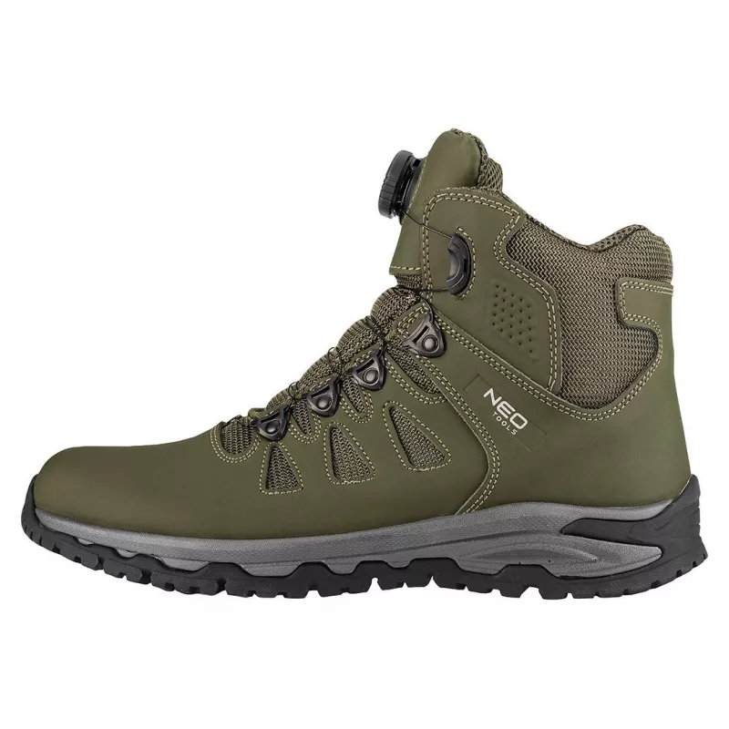 Scarpe antinfortunistiche NEO TOOLS 82-751-46 S1P SRC con puntale in acciaio, taglia EU 46, nero/grigio