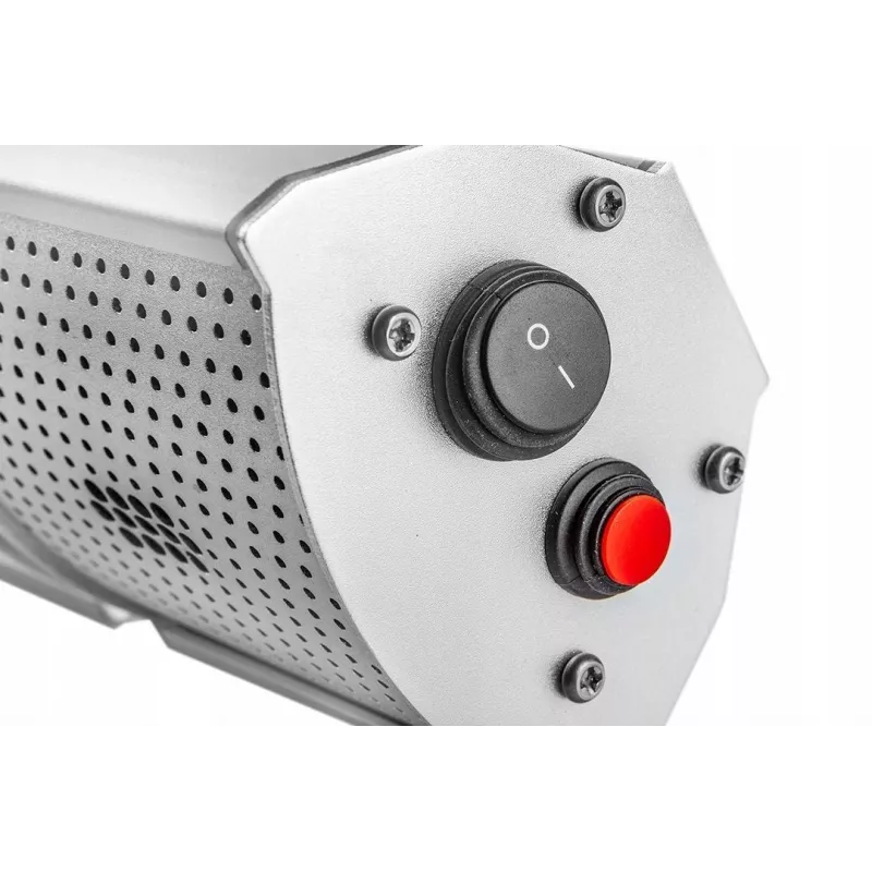 NEO TOOLS 90-030 Stufa a infrarossi 2000W IP44 per interni/esterni montaggio a parete e soffitto acciaio