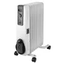 NEO TOOLS 90-152 radiatore a olio 2000W 9 alette, bianco/grigio