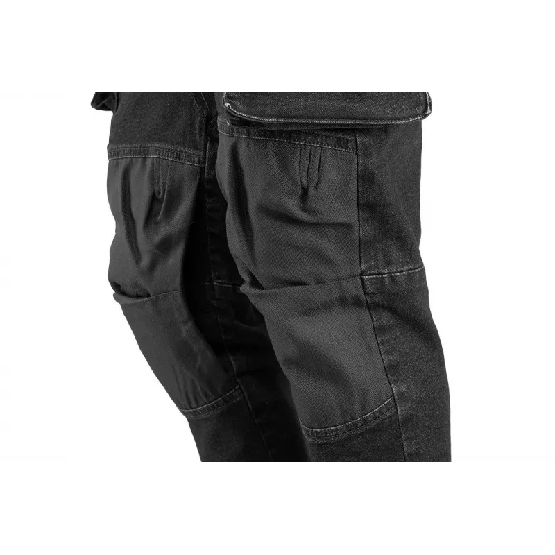 NEO TOOLS DENIM pantaloni da lavoro, nero, taglia L