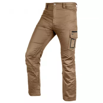 NEO TOOLS Mix&Match pantaloni da lavoro in canvas, marrone, taglia XXL